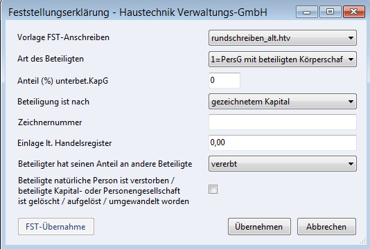 Rechnungswesen f�r Steuerberater - Rechnungswesen - Jahresabschluss - Gesellschafterverwaltung - Feststellungserkl�rung