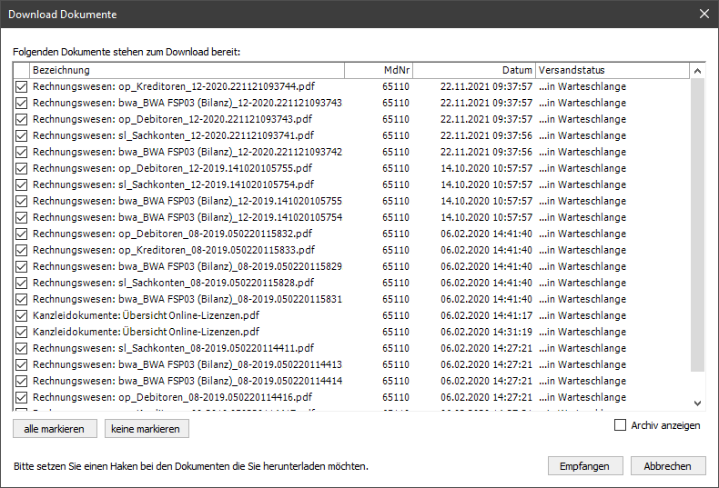 Cloudl�sungen f�r Steuerberater - Mandantenl�sungen - Rechnungswesen - Finanzbuchhaltung - Belegtransfer - Download - Auswertungen