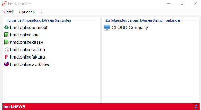 Cloudl�sungen f�r Steuerberater - Mandantenl�sungen - Rechnungswesen - Belegtransfer - Programmstart