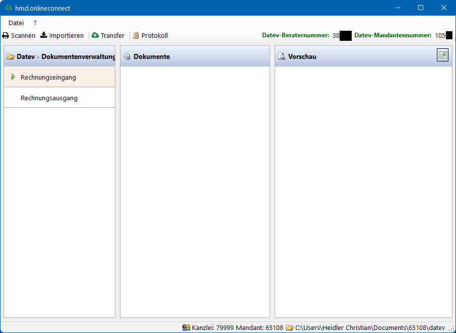 Cloudl�sungen f�r Steuerberater - Mandantenl�sungen - Rechnungswesen - Belegtransfer - Scannen