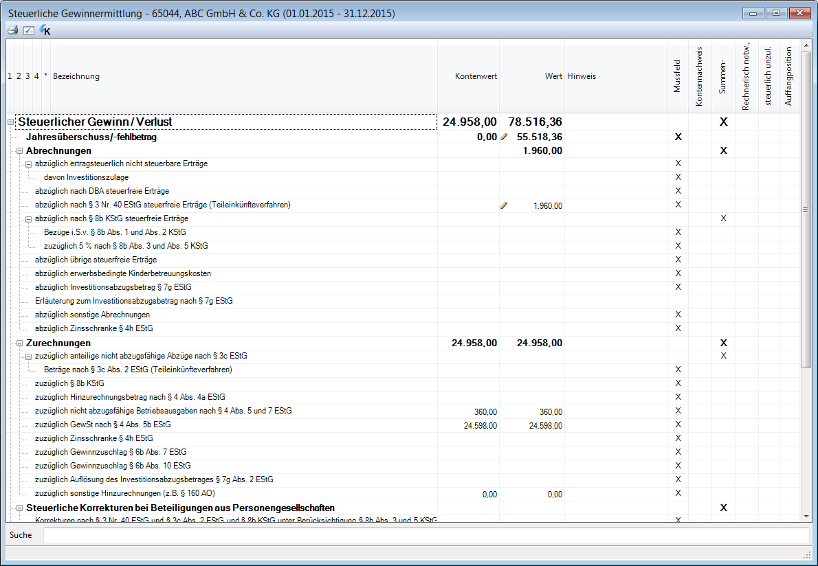 Rechnungswesen f�r Steuerberater - Rechnungswesen - Jahresabschluss - Sonderbilanz - Erg�nzungsbilanz - Steuerliche - Gewinnermittlung