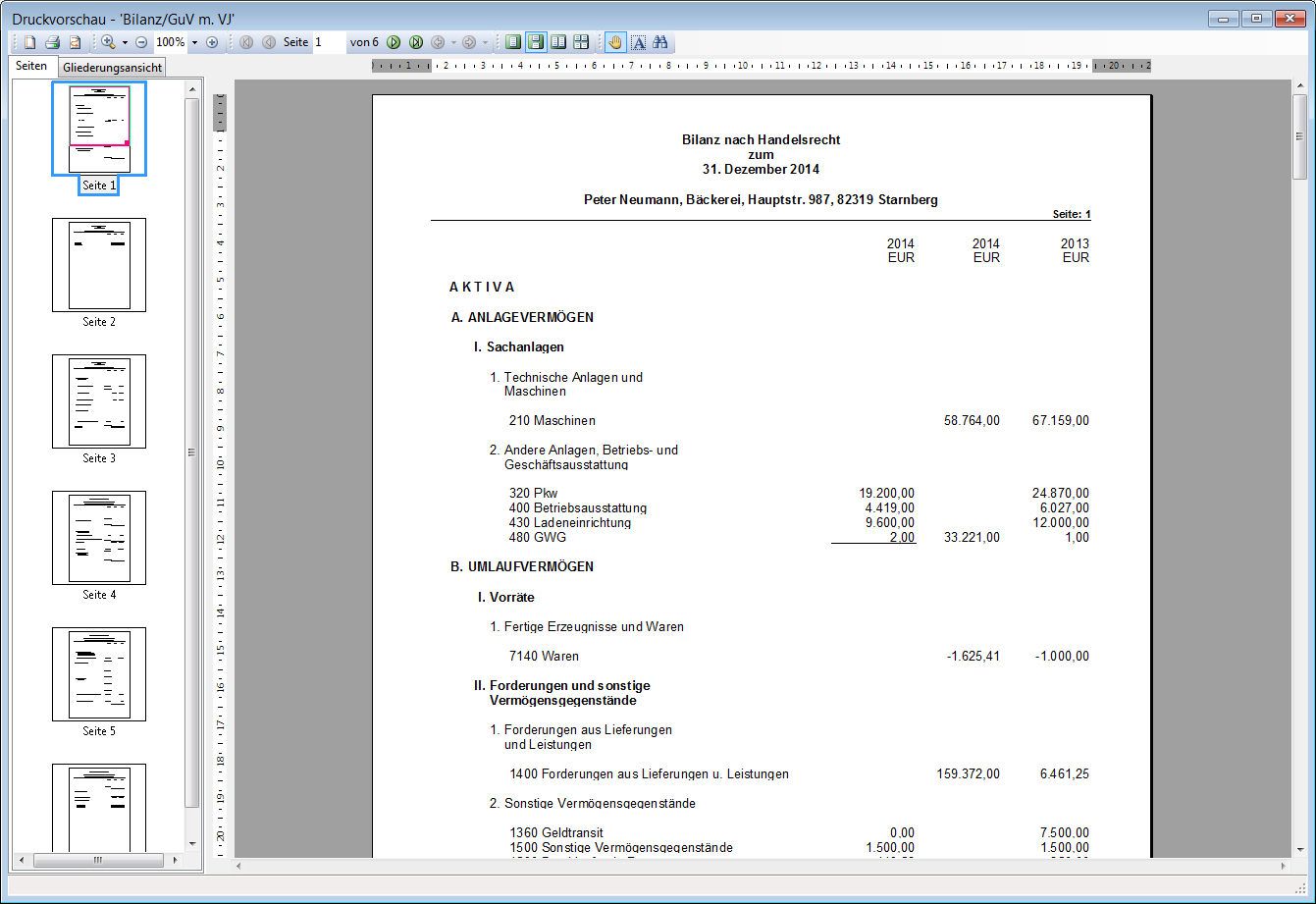 Rechnungswesen für Steuerberater - Rechnungswesen - Jahresabschluss - Auswertungen - Bilanz - GuV