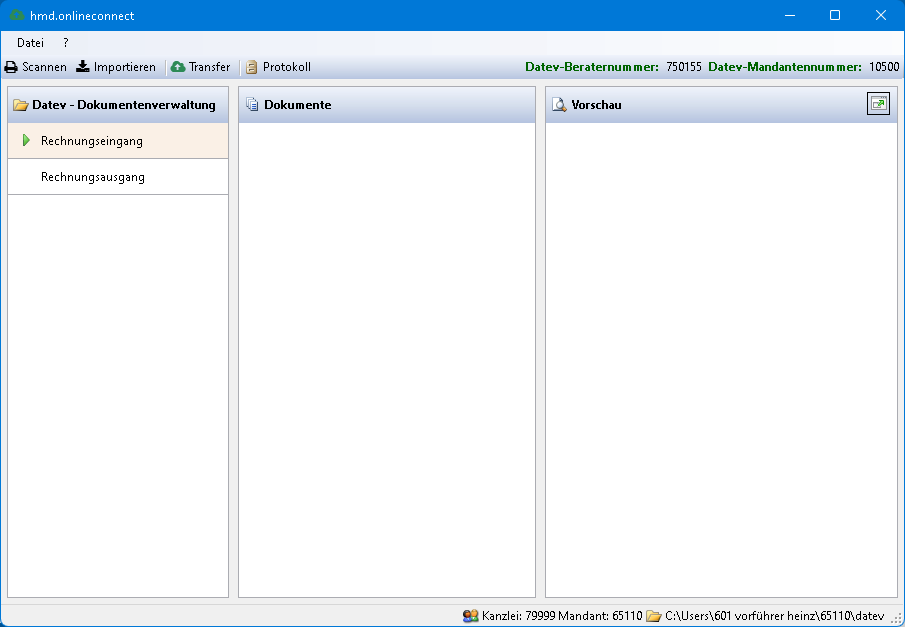 Rechnungswesen f�r Steuerberater - Mandantenl�sungen - Rechnungswesen - hmd.aspclient  -  Connect Online